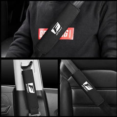 Lexus Seatbelt Shoulder Pads 2pk | Suede