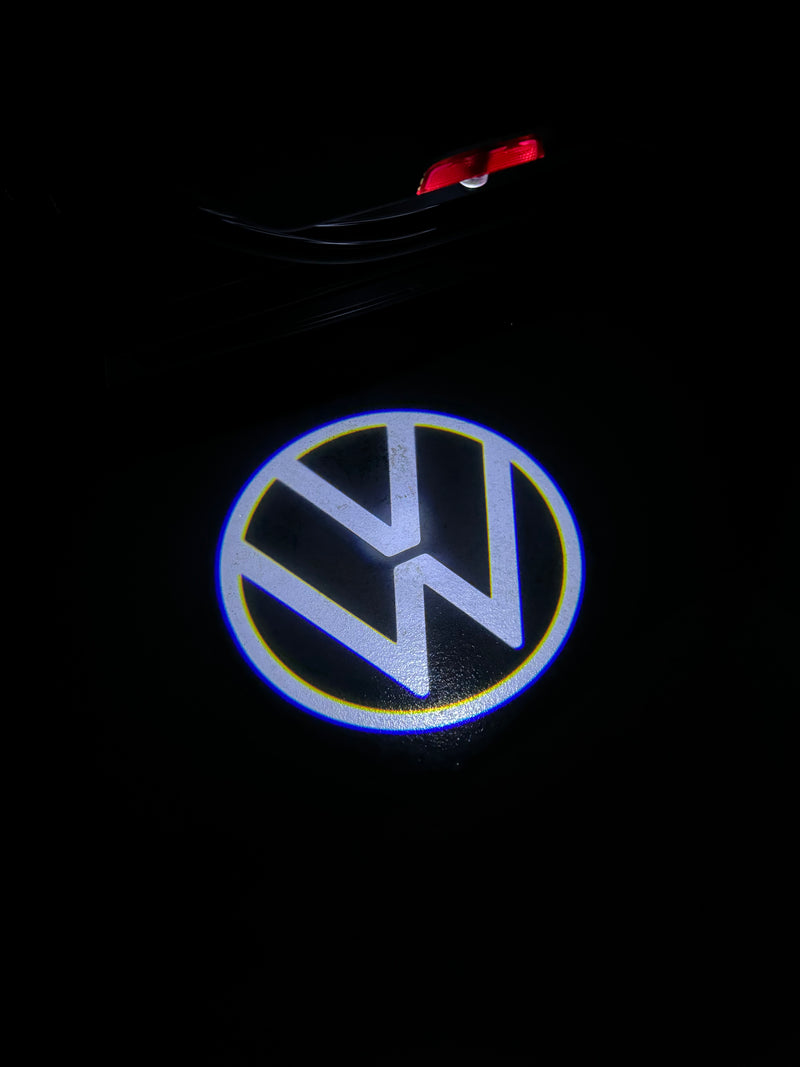 Volk Logo Welcome Lights 2Pcs Entry LED Logo [Bright] CUSTOM