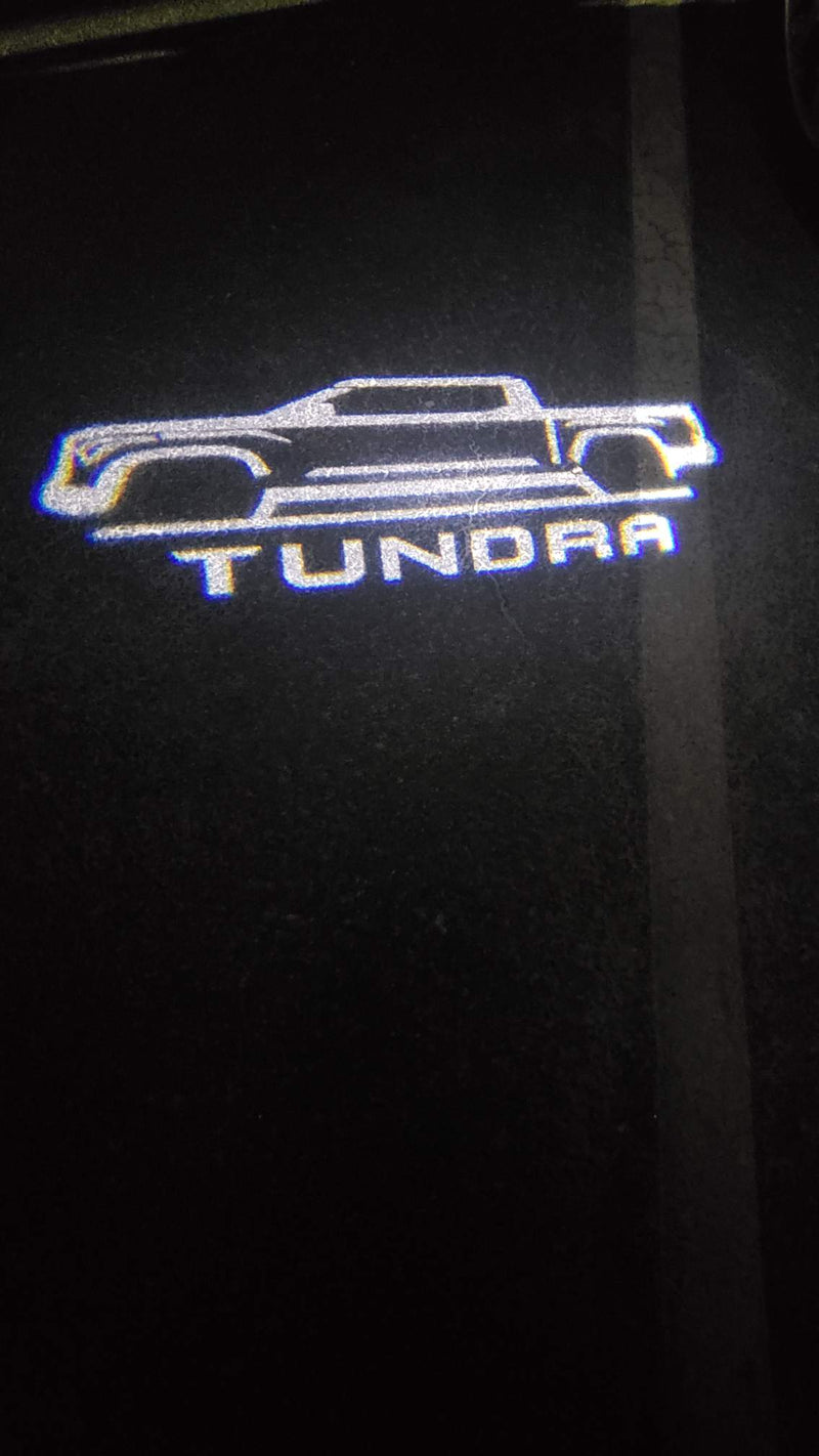 Toyota Tundra/Sequoia 2017-2021  Mirror Puddle Light 2Pcs Entry LED Logo [Bright]