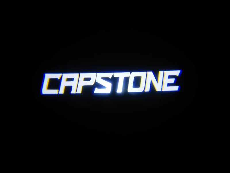 Tundra Capstone Welcome Lights 2Pcs Entry LED Logo Light Car Adjustable Angles [Bright]