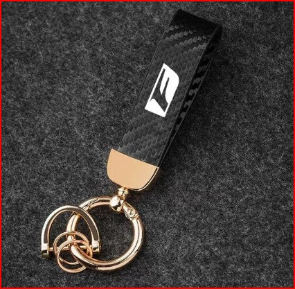 Lexus  F Keychain Carbon Fiber