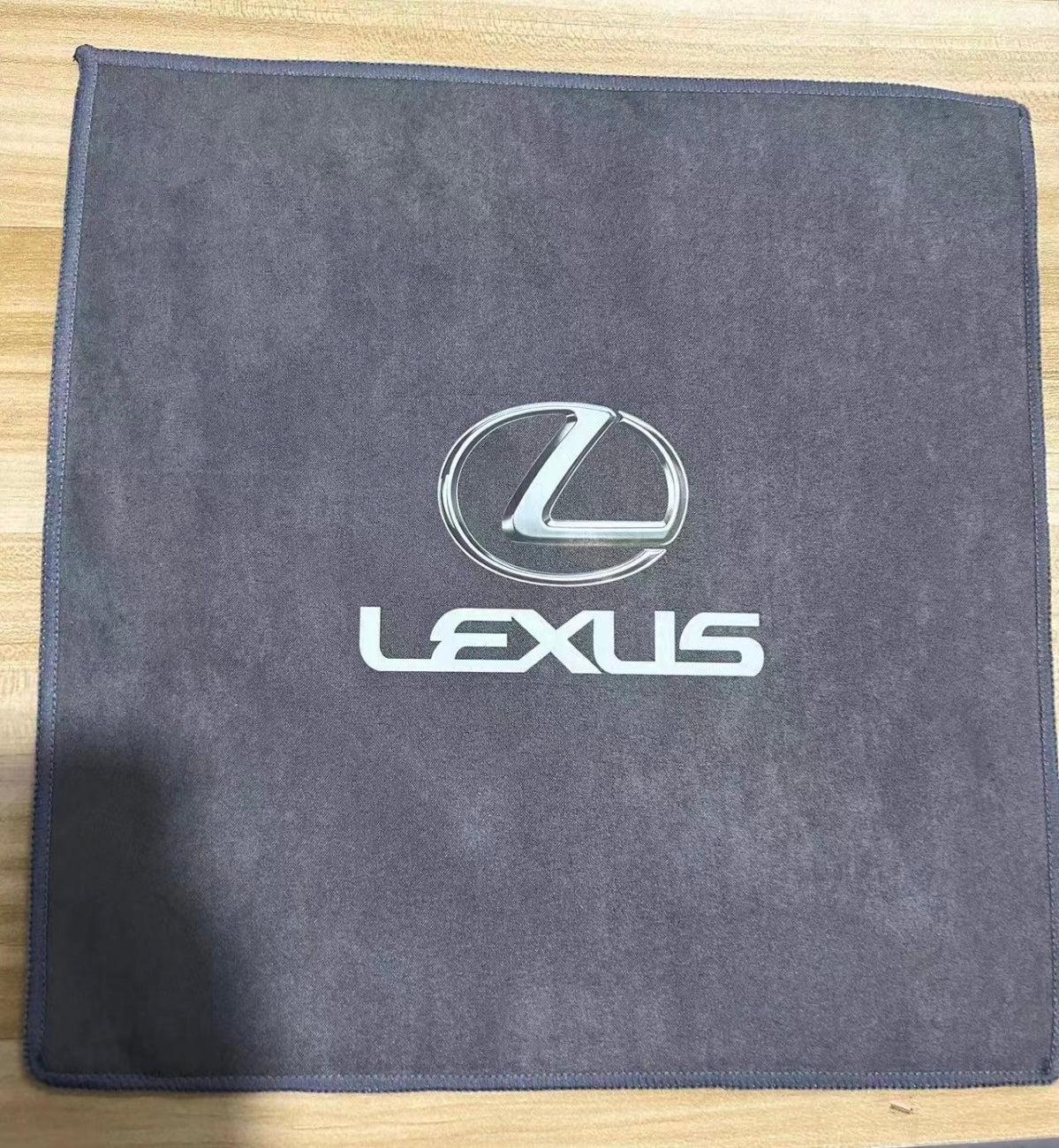 Lexus Microfiber Cloth With Logo For Interior/Exterior Soft Custom