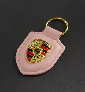 Porsche  3D Emblem Key Ring