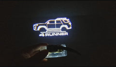 Toyota 4 Runner  Limited Edition | CUSTOM | Bright] Welcome Lights 2Pcs Entry LED Logo Light Car Adjustable Angle