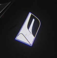 Lexus F 2Pcs Entry LED Logo Light Car Adjustable Angles [Bright]