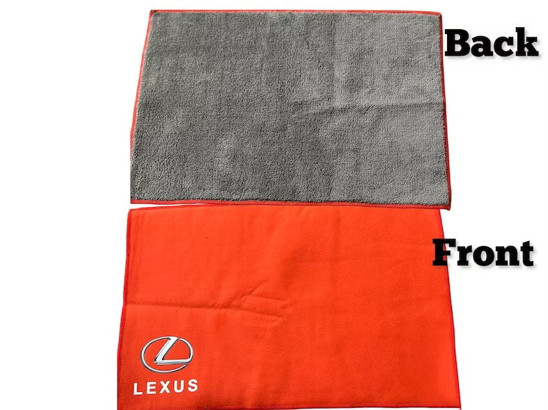 Lexus Microfiber Wash Towel For Interior Soft | Custom