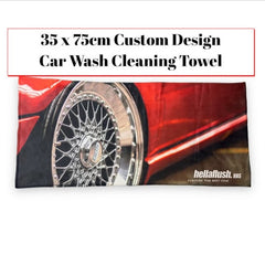 HellaFlush | Microfiber Detailing Car Wash and Drying Towel | Custom
