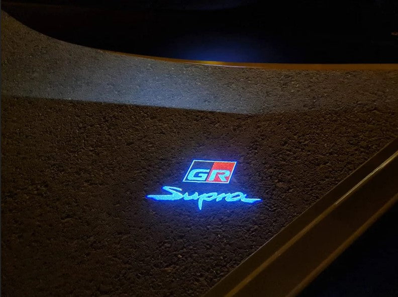 Toyota Supra {mk5 supra} 5W LED Bright (Limited Edition ) 2Pcs Entry LED Logo Light